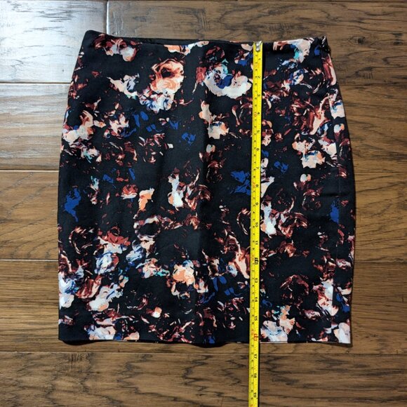 RW&CO mini skirt black print size 0 - Picture 8 of 11